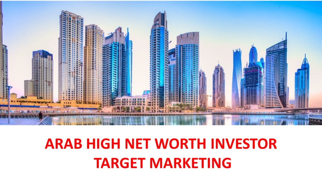 Arab High Net Worth Dubai Investors